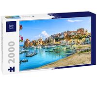 Lais Puzzle Porto siciliano di Castellammare del Golfo, splendido borgo costiero dell'isola di Sicilia, provincia di Trapani, Italia 2000 pezzi