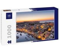 Lais Puzzle Procida, Tramonto sul Porto della Corricella. Napoli, Campania, Italia 1000 Pezzi