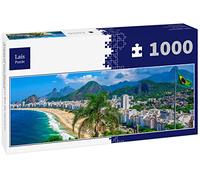 Lais Puzzle Spiaggia di Copacabana a Rio de Janeiro, Brasile, Panorama 1000 Pezzi