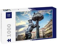 Lais Puzzle Statua di Orso e corbezzolo nella Puerta del sol di Madrid 1000 Pezzi