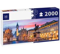 Lais Puzzle Torino, Italia, Piazza San Carlo 2000 pezzi panorama