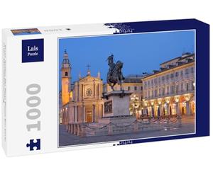 Lais Puzzle Torino, Italia: Piazza San Carlo al Tramonto 1000 Pezzi