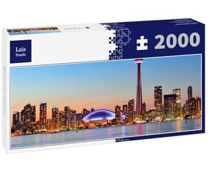 Lais Puzzle Toronto Skyline 2000 Pezzi Panorama
