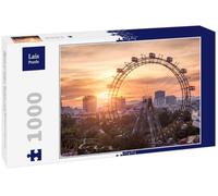 Lais Puzzle Vista del Prater con Ruota panoramica e Skyline, Vienna, Austria 1000 Pezzi