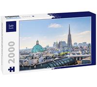 Lais Puzzle Vista sullo Skyline di Vienna con la Cattedrale di Santo Stefano al Mattino, Vienna, Austria 2000 Pezzi