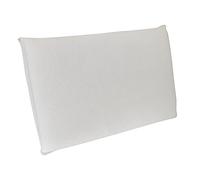 Lait Baby Guanciale Ultra Fresh per Culla Antiacaro, Traspirante e Non Trattiene Umidità, Igienico, Anallergico, Antimicotico e Antibatterico, Bianco 20 x 30 cm, 1 pezzo
