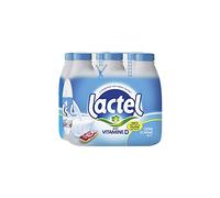 Lait Lactel Vitamine D demi-écrémé 1L (lot de