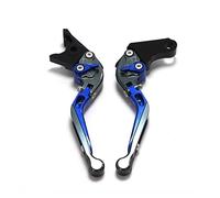 Laiteanqi Compatible With GSX400F Impulse 1994-2004 GSX 400F GSX 400 F Moto Pieghevole Estensibile Regolabile Freni Frizione Leva Leva Freno e Frizione(BLUE4)