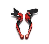 Laiteanqi Compatible With GSX400F Impulse 1994-2004 GSX 400F GSX 400 F Moto Pieghevole Estensibile Regolabile Freni Frizione Leva Leva Freno e Frizione(RED1)