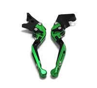 Laiteanqi Compatible With GSX400F Impulse 1994-2004 GSX 400F GSX 400 F Moto Pieghevole Estensibile Regolabile Freni Frizione Leva Leva Freno e Frizione(GREEN3)