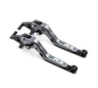 Laiteanqi Compatible With YZF-R3 YZF R3 2014-2020 2019 For Moto Leve Freno Frizione Pieghevoli Manopole Manubrio YZF-R3 Maniglie Leve Leva Freno e Frizione(Gray1)