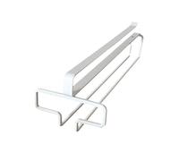 Laiteanqi Portabicchieri Da Vino Rosso Non Perforato, Portabottiglie Da Vino Rovesciato, Portaoggetti Per Calici, Portabicchieri Da Vino Per Uso Domestico(White,One)