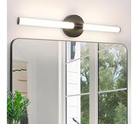Laittiin Lampada da Specchio a LED per Bagno - 60cm 8W Lampada Armadio Bianco Neutro 4000K Applique da Parete IP44 Adatto per Bagno, Bobiletto a Specchio