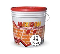 LAIV MAXIGOM PEDONABILE - Guaina Liquida Impermeabilizzante Acrilica, Per Terrazzi E Superfici Pedonabili, Consistenza Cremosa E Pellicola Gommosa, Spessore Consigliato 0,4 Mm, Rapida Asciugatura