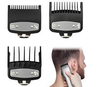 LAJUP 3 Pezzi Pettine Limite Per Tagliacapelli,Pettini Guide Per Tagliacapelli,Pettine Protettivo Tagliacapelli Professionale,Set Di Pettini Scorrevoli Compatibile Con Wahl