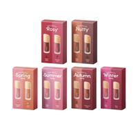 LAKA - Fruity Glam Tint Mini Duo - 1.9g*2 - Mocha Mousse Edition