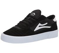Lakai Footwear Mens Scarpa da skate Cambridge, Black/White Suede, 46 EU