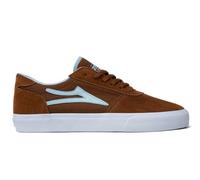 Lakai Manchester - Scarpe da skate da uomo, basse, Camoscio marrone., 44 EU