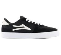 Lakai Scarpe da skateboard York da uomo, Camoscio Nero/Bianco, 46 EU