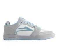Lakai Telford Low Skateboarding Scarpa Uomo, Camoscio Grigio Desaturato Blu, 43 EU