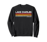 Lake Charles Louisiana, Design retrò a Righe Felpa