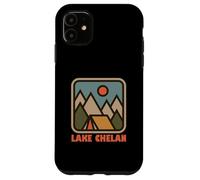 Lake Chelan Washington Nature Vacation Backpacking Souvenir Custodia per iPhone 11