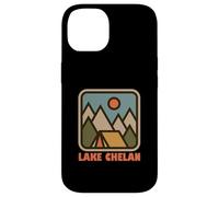 Lake Chelan Washington Nature Vacation Backpacking Souvenir Custodia per iPhone 14