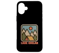 Lake Chelan Washington Nature Vacation Backpacking Souvenir Custodia per iPhone 16 Plus