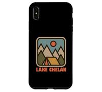 Lake Chelan Washington Nature Vacation Backpacking Souvenir Custodia per iPhone XS Max