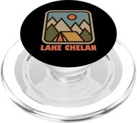 Lake Chelan Washington Nature Vacation Backpacking Souvenir PopSockets PopGrip per MagSafe