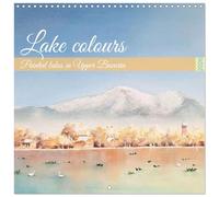 Lake colours - Painted lakes in Upper Bavaria (Wall Calendar 2026 12" x 24" / 30 x 60 cm (open)) CALVENDO 12 Month Wall Calendar