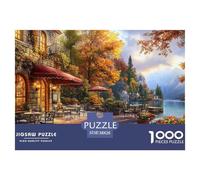 Lake Como 1000 Piece Jigsaw Puzzle For Adults Family Challenge Toys Stress Relief Puzzle Exercise The Memory of The Brain For Adults Gifts 38x26cm/1000pcs