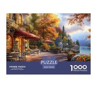 Lake Como 1000 Pieces Jigsaw Puzzles For Adults Family Challenge Toys Stress Relieving Entertainment Exercise The Memory of The Brain for Adults And Kids, Age 12 Years Up 70x50cm/1000pcs