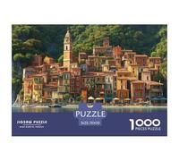 Lake Como Jigsaw Puzzle Impossibili 1000Pcs Decorazione Per La Casa. Rilassamento E Intelligence Per Adulti E Ragazzi Da 14 Anni 70x50cm/1000pcs