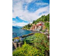 Lake Como Notebook: 100 Lined Pages | Italy Travel