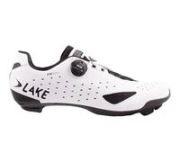 Lake Cx177 - Scarpe da Ciclismo da Uomo, Bianco/Nero, 42 EU