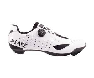 Lake Cx177 - Scarpe da Ciclismo da Uomo, Bianco/Nero, 42 EU