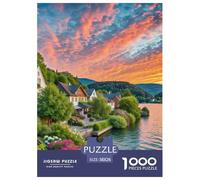 Lake District 1000 Pezzi Puzzle Difficile Regalo Creativo Per Il Relax Building Per Adulti Qualità Premium Sfide Extra Divertenti Intrattenimento Creativo 38x26cm/1000pcs
