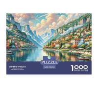 Lake District 1000 Pezzi Puzzle Regalo Creativo Per Il Relax Building Per Adulti E Bambini Dai 12 Anni Confezione Di Alta Qualità Sfide Extra Divertenti Intrattenimento Creativo 70x50cm/1000pcs