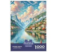 Lake District 1000 Pezzi Puzzle Regalo Creativo Per Il Relax Building Per Adulti E Bambini Dai 14 Qualità Premium Sfide Extra Divertenti Intrattenimento Creativo 70x50cm/1000pcs