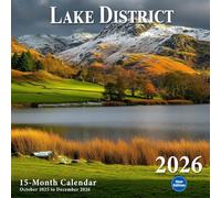 Lake District 2026 Calendar: mirror-like lakes, dramatic fells, and charming villages of England