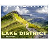 Lake District - Ein Juwel Englands (Wandkalender 2026 DIN A4 quer), CALVENDO Monatskalender: Lake District - Ein Paradies für Bergwanderer in einmalig schöner Berglandschaft mit herrlichen Seen.