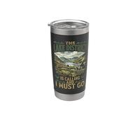 Lake District Escursionismo Chiamando Wanderlust Mountains Bicchiere termico in acciaio inox doppia parete