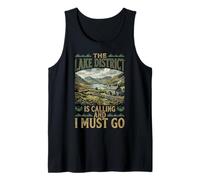 Lake District Escursionismo Chiamando Wanderlust Mountains Canotta