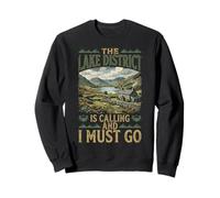Lake District Escursionismo Chiamando Wanderlust Mountains Felpa