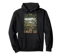 Lake District Escursionismo Chiamando Wanderlust Mountains Felpa con Cappuccio