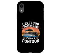 Lake Hair Nessun Problema Sono Su Una Vita In Barca Pontone Custodia per iPhone XR