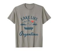 Lake Life Argentina Vacanza All'aperto Maglietta