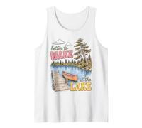 Lake Life Better To Wake At The Lake Cabin Lover Canotta