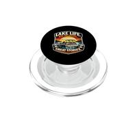 Lake Life Cattive decisioni Grandi storie Retro, Party PopSockets PopGrip per MagSafe